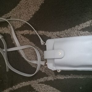 Elegant Gray Crossbody Bag